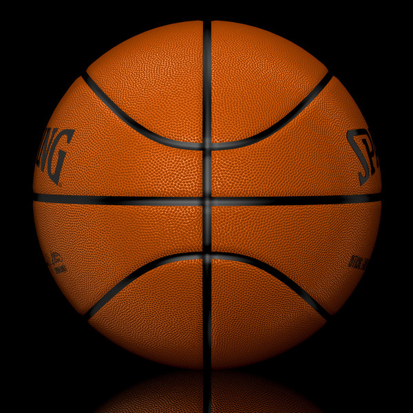 basketball ball 3d model - Basketball Spalding by bubble3D