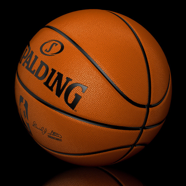 basketball ball 3d model - Basketball Spalding by bubble3D