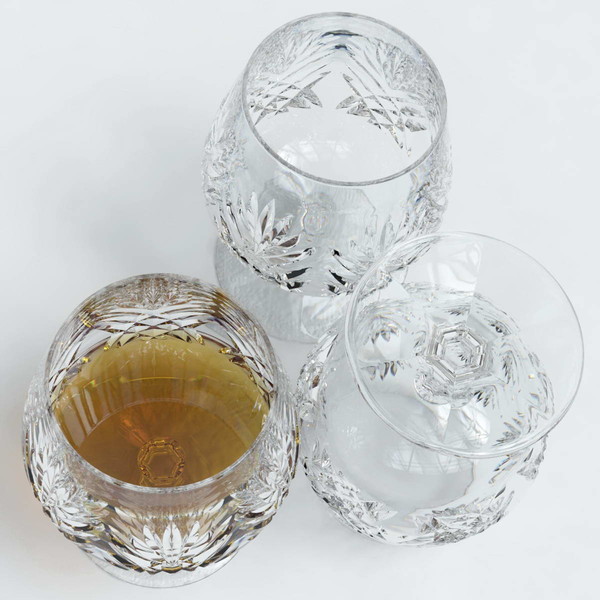 crystal glass obj - Brandy Glass by Gravistar
