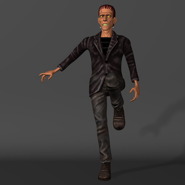 3d frankenstein - Frankenstein by novaart