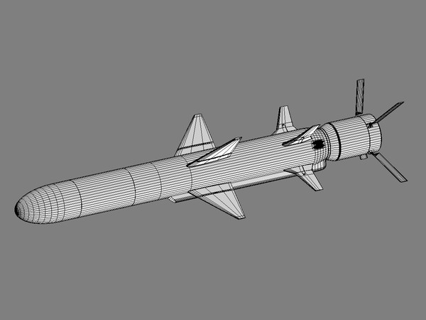 3d model x-35 as-20 kayak missile - X-35 (AS-20 Kayak) missile by selena3D