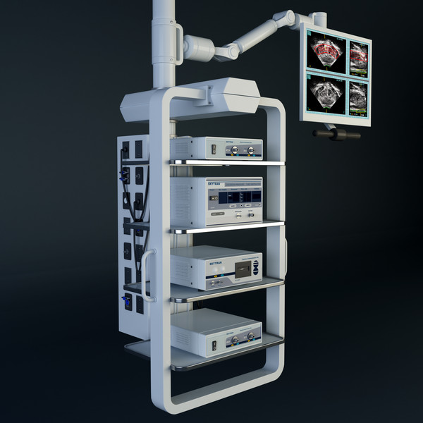 3d sky boom medical equipment - Surgical Equipment Sky Boom by platinum3dmodels