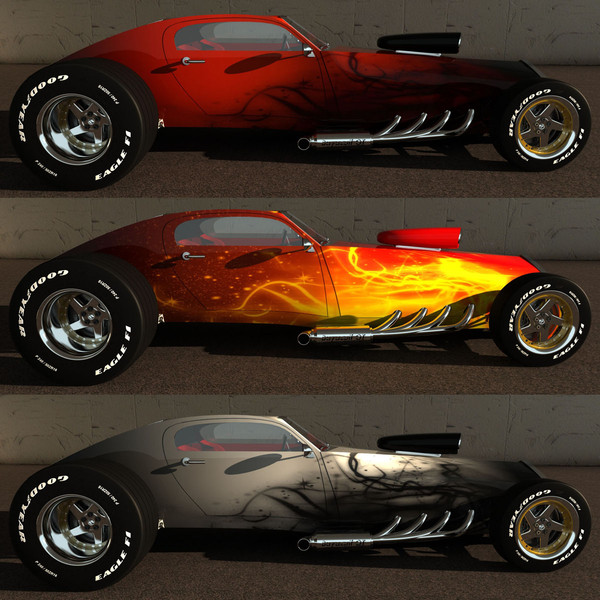 3ds hotrod hot rod - HotRod by bayazoff