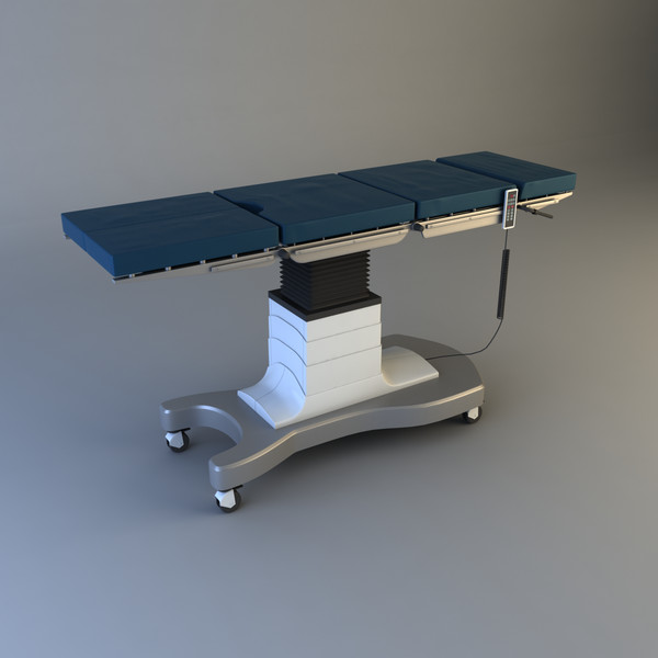 surgical table 3d model - Surgical Table by platinum3dmodels