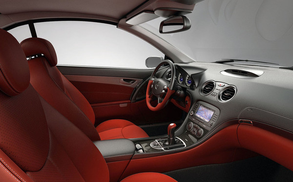 maya mercedes benz sl500 interior - Mercedes SL500 with interior by Branoa