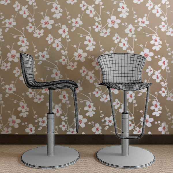 3d bar stool - Custom Bar Stool by RTEwork