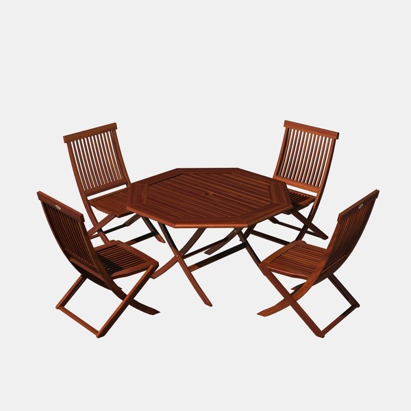 max garden chairs table - Garden chairs and table by Triood