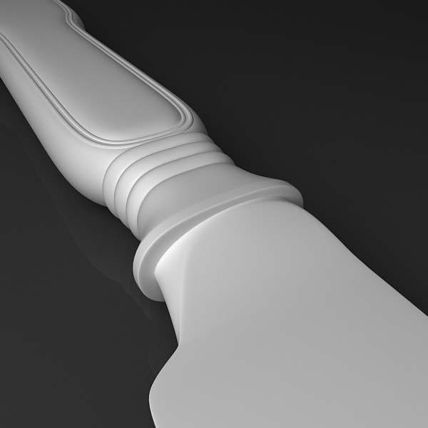 fork knife max - Cutlery by 3dShed