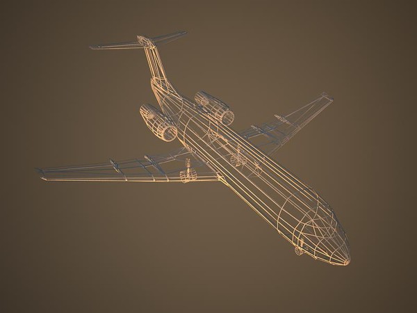 fokker f-70 70 3d model - Fokker F-70 by Alexander Miller