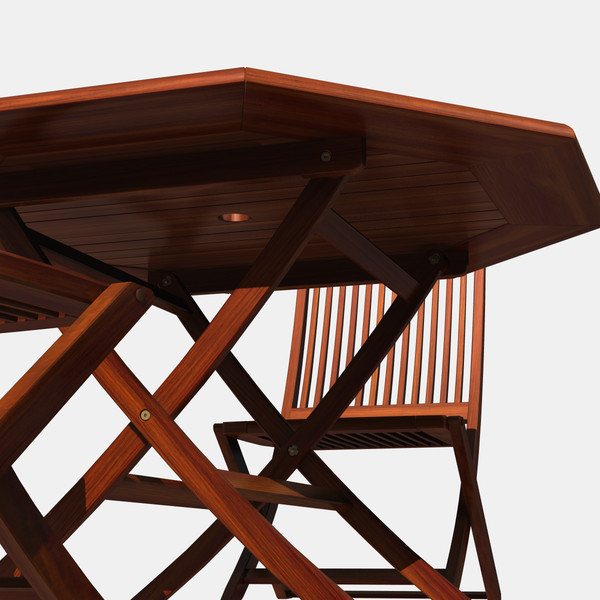 max garden chairs table - Garden chairs and table by Triood