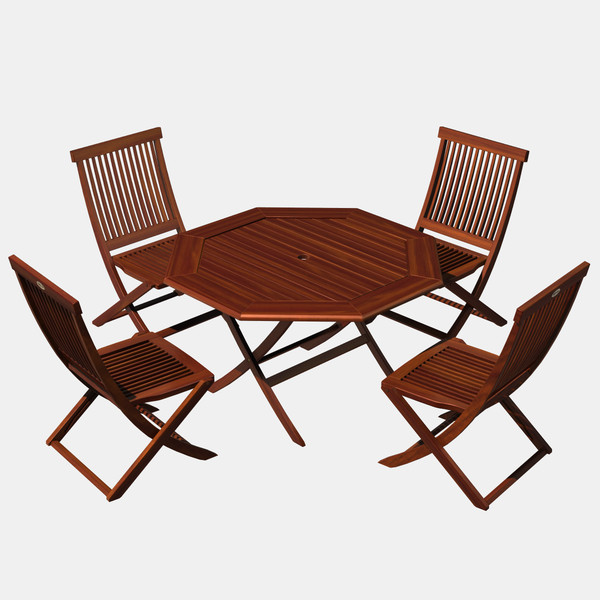 max garden chairs table - Garden chairs and table by Triood