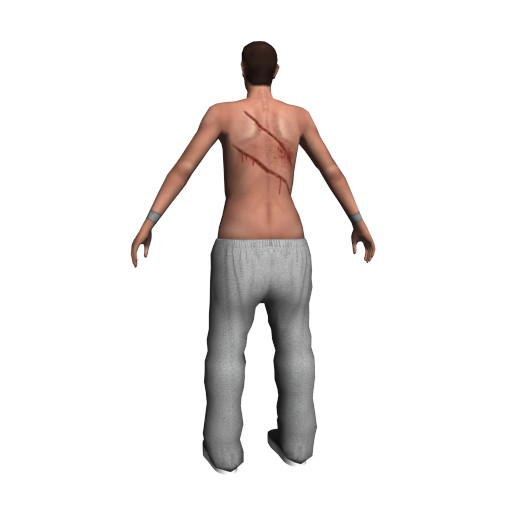 3d hostage character gaming - Hostage by indra_p