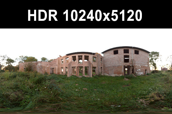 5x Ruin HDR Collection sIBL