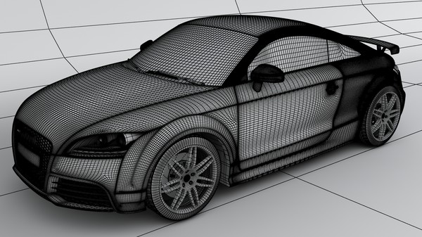 accurate audi tt rs obj - Audi TT rs... by Branoa