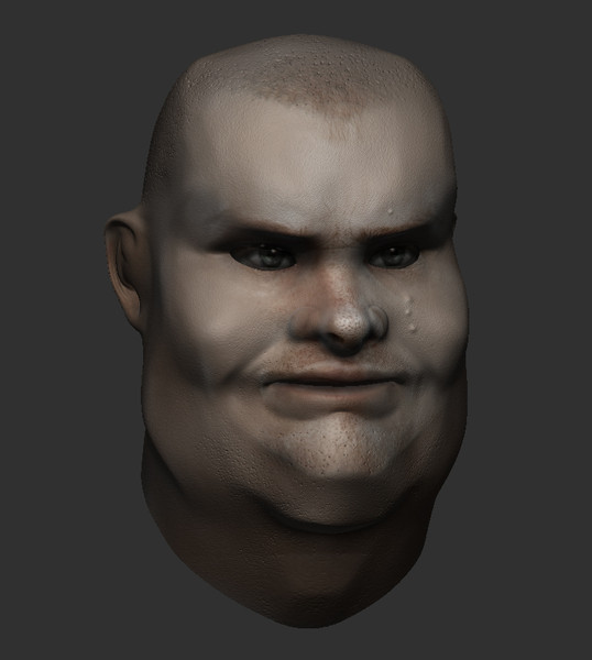 3ds max head - Head by dentonvanzan