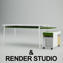 enchord desk 3d max
