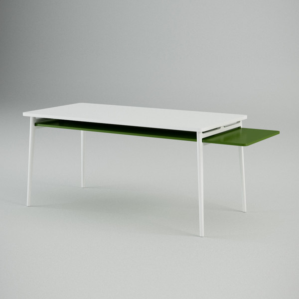 enchord desk 3d model - Herman Miller Enchord Desk... by danieljhatton