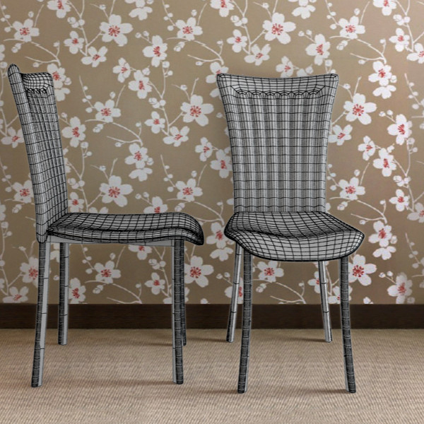 3d dining chair - Dining chair by RTEwork
