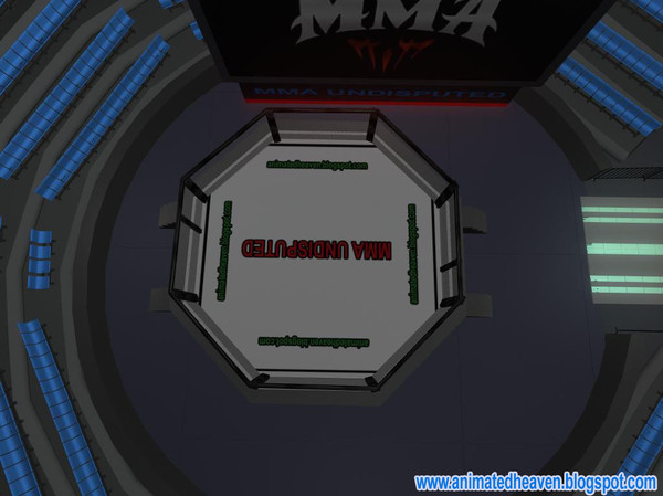 free x mode mma octagon wrestling arena - New Sports Wrestling Arena by animatedheaven