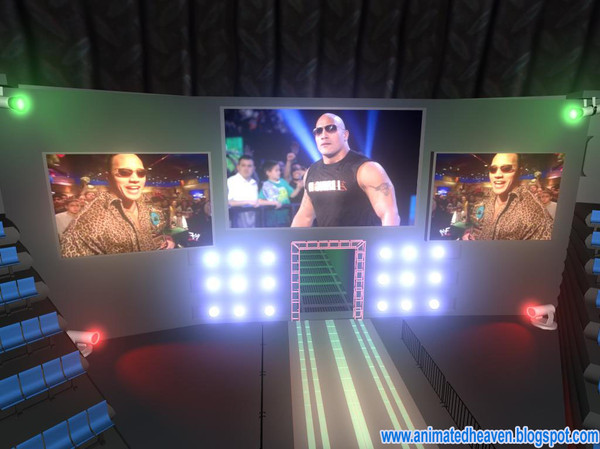 free x mode mma octagon wrestling arena - New Sports Wrestling Arena by animatedheaven