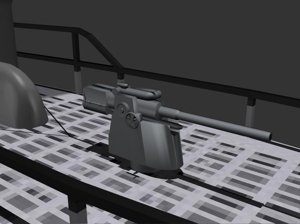 nazi type vii u-boat 3d lwo - Type VII U-boat by jhthomas512