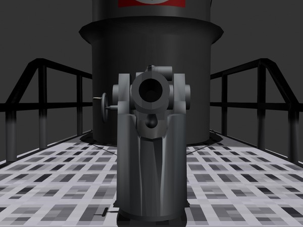 nazi type vii u-boat 3d lwo - Type VII U-boat by jhthomas512