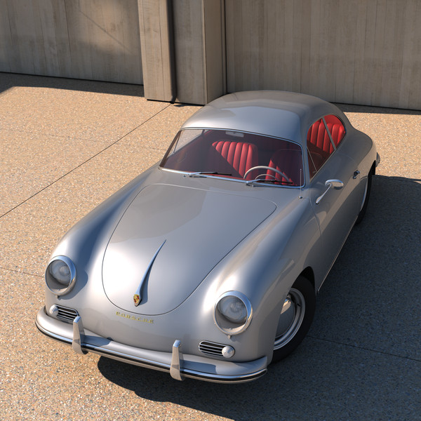 porsche 356 1600 coupe max - Porsche 356 A 1600 Coupe by SamJigga