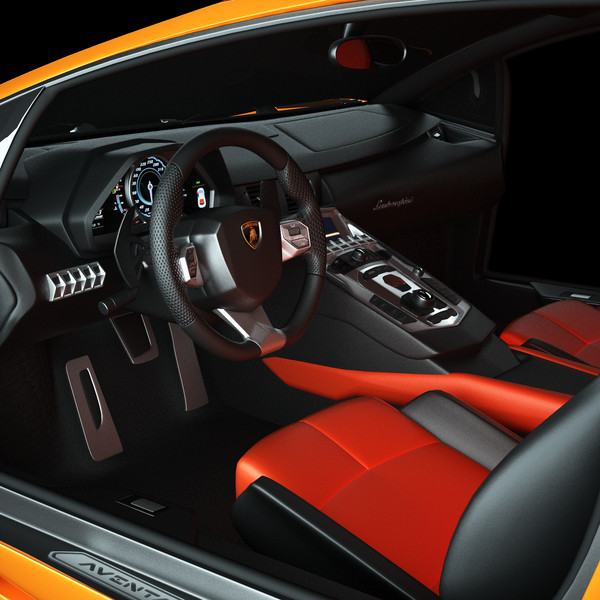 lamborghini aventador lp700 3d 3ds - Lamborghini Aventador LP700-4 by SamJigga