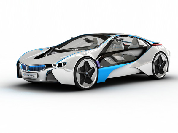 3d bmw vision efficient model - BMW Vision Efficient Dynamics by vl_dm
