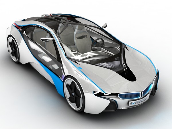 3d bmw vision efficient model - BMW Vision Efficient Dynamics by vl_dm