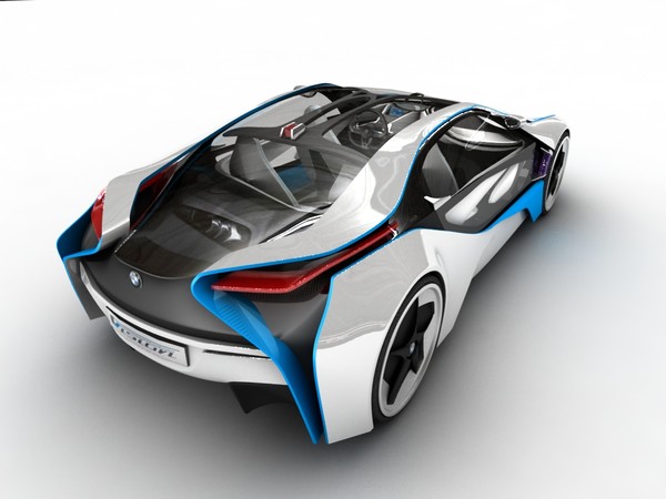 3d bmw vision efficient model - BMW Vision Efficient Dynamics by vl_dm