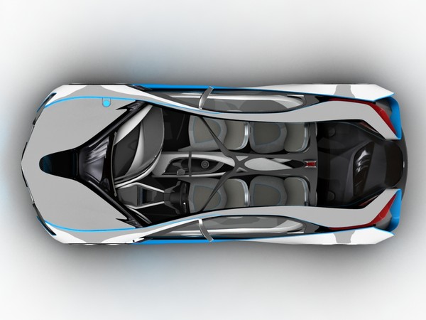 3d bmw vision efficient model - BMW Vision Efficient Dynamics by vl_dm