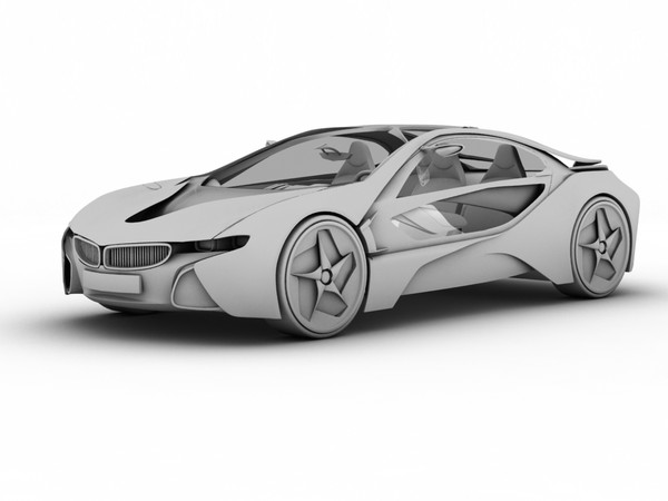 3d bmw vision efficient model - BMW Vision Efficient Dynamics by vl_dm