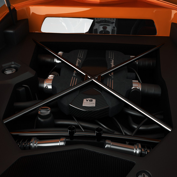 lamborghini aventador lp700 3d 3ds - Lamborghini Aventador LP700-4 by SamJigga