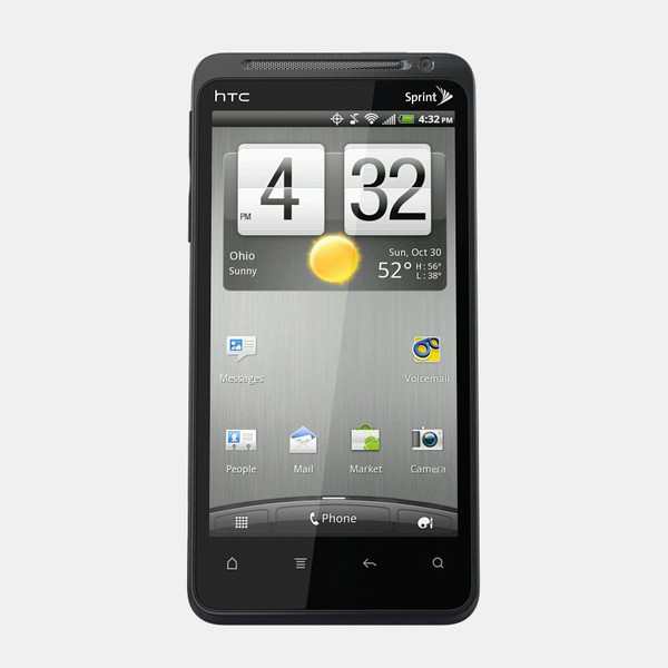 htc evo design 4g 3d model - HTC EVO Design 4G / HTC Hero S by cgmobile02