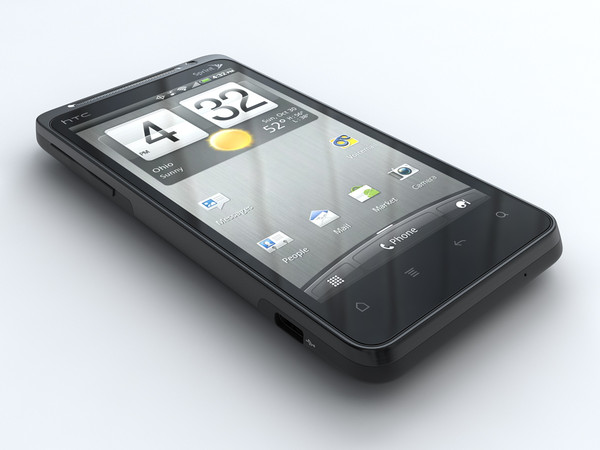 htc evo design 4g 3d model - HTC EVO Design 4G / HTC Hero S by cgmobile02