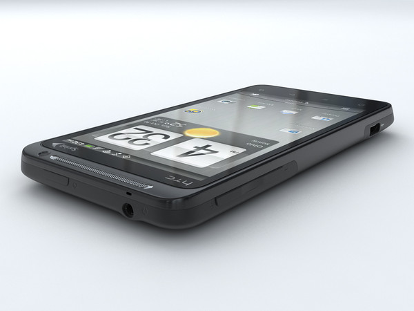 htc evo design 4g 3d model - HTC EVO Design 4G / HTC Hero S by cgmobile02