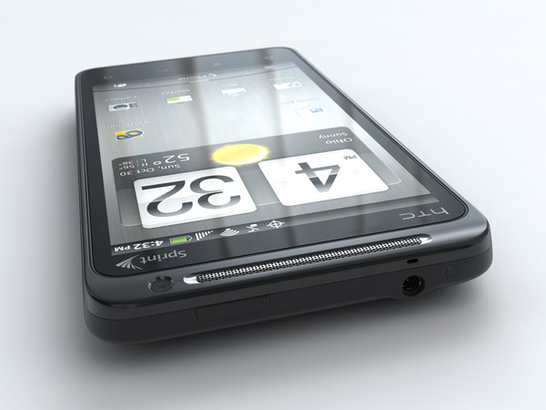 htc evo design 4g 3d model - HTC EVO Design 4G / HTC Hero S by cgmobile02