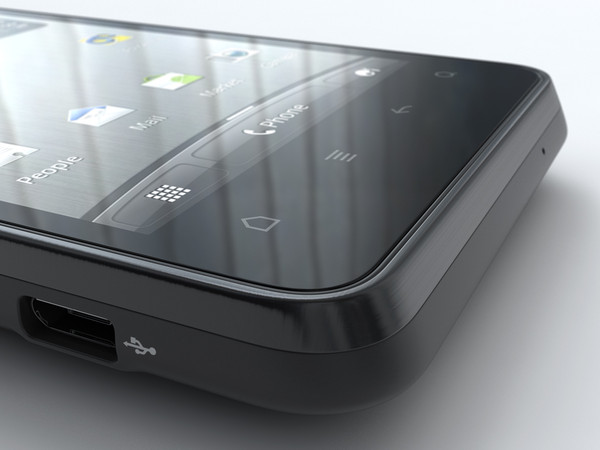 htc evo design 4g 3d model - HTC EVO Design 4G / HTC Hero S by cgmobile02