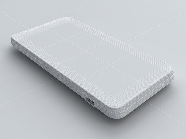 htc evo design 4g 3d model - HTC EVO Design 4G / HTC Hero S by cgmobile02