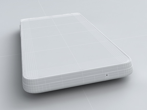 htc evo design 4g 3d model - HTC EVO Design 4G / HTC Hero S by cgmobile02