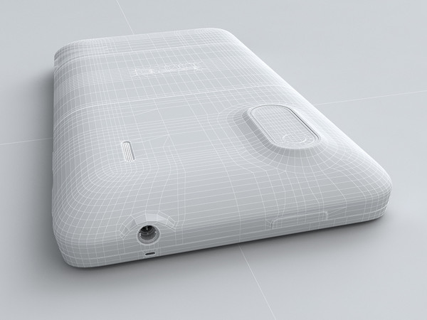 htc evo design 4g 3d model - HTC EVO Design 4G / HTC Hero S by cgmobile02