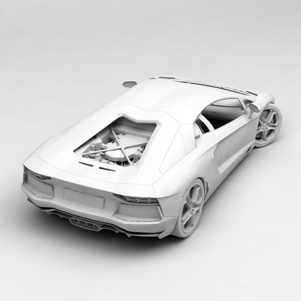lamborghini aventador lp700 3d 3ds - Lamborghini Aventador LP700-4 by SamJigga