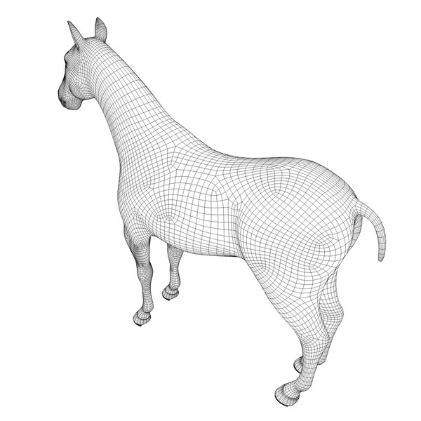 horse animal 3d model - Horse animal by CG ARTStudio