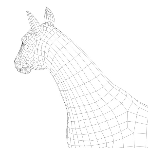 horse animal 3d model - Horse animal by CG ARTStudio