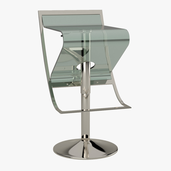 max modern bar stool - - Bar Stool - Loop by arch.3d