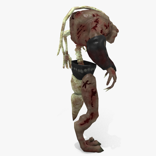3d mutant creature model - Creature_2u2 by BioWinter