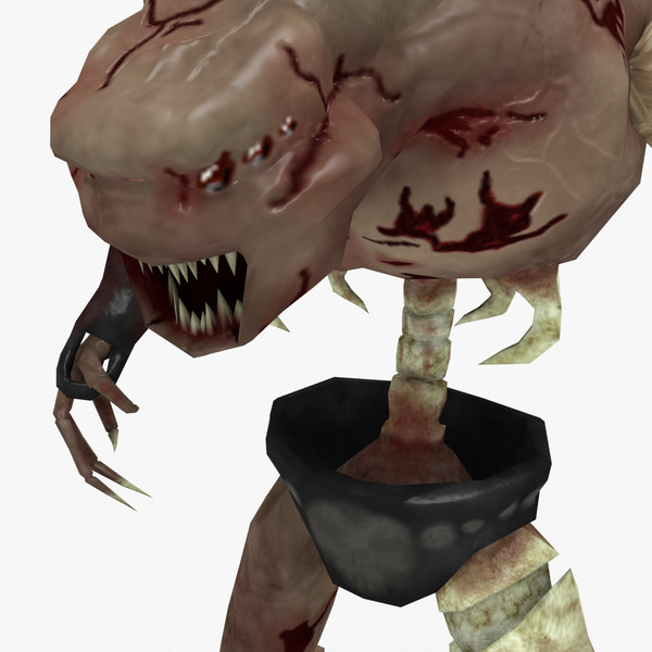 3d mutant creature model - Creature_2u2 by BioWinter