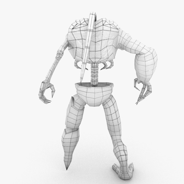 3d mutant creature model - Creature_2u2 by BioWinter