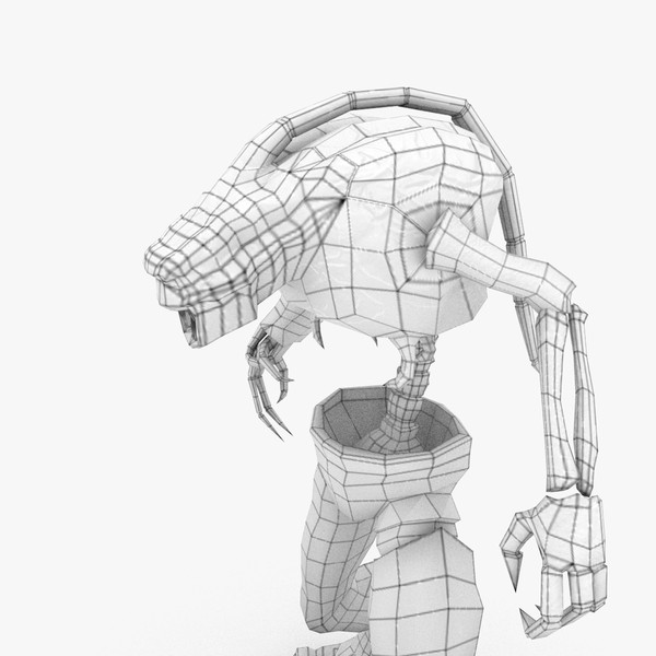 3d mutant creature model - Creature_2u2 by BioWinter
